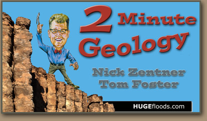 2 Minute Geology title slide.