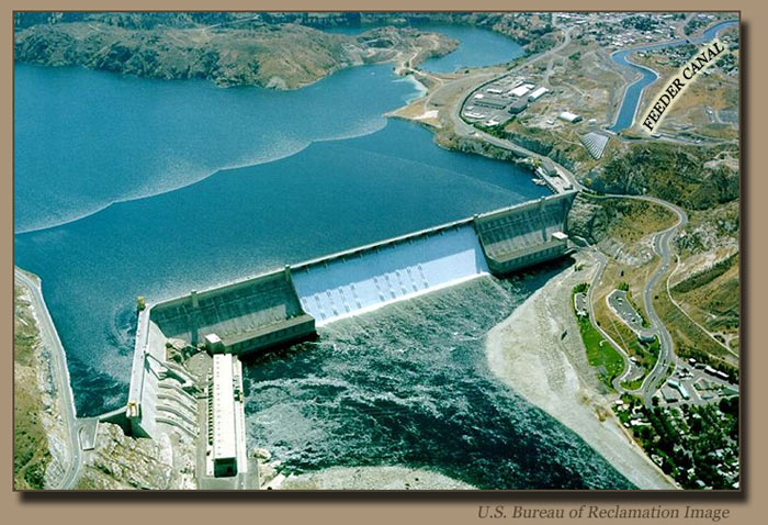 Grand Coulee Dam and Feeder Canal