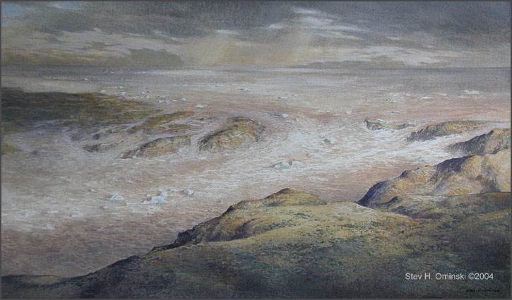 Ice Age Floods Wallula Gap by Stev Ominski