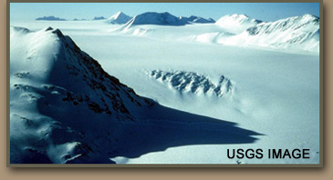 Glacial Ice USGS Image.