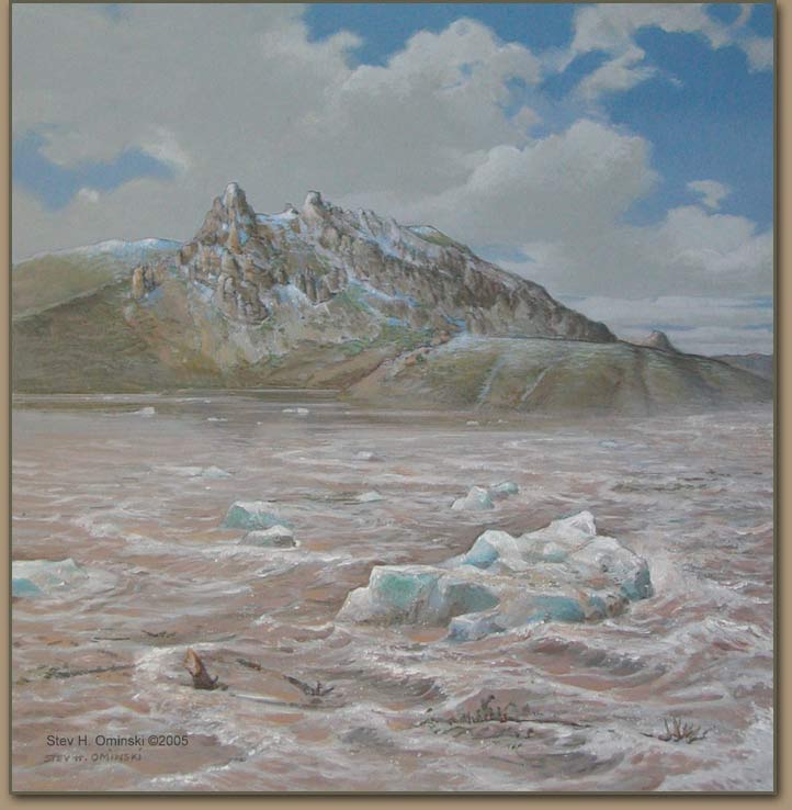 Ice Age Floods Wenatchee by Stev Ominski .